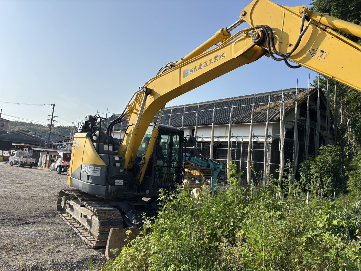 坊内建設工業 施工現場