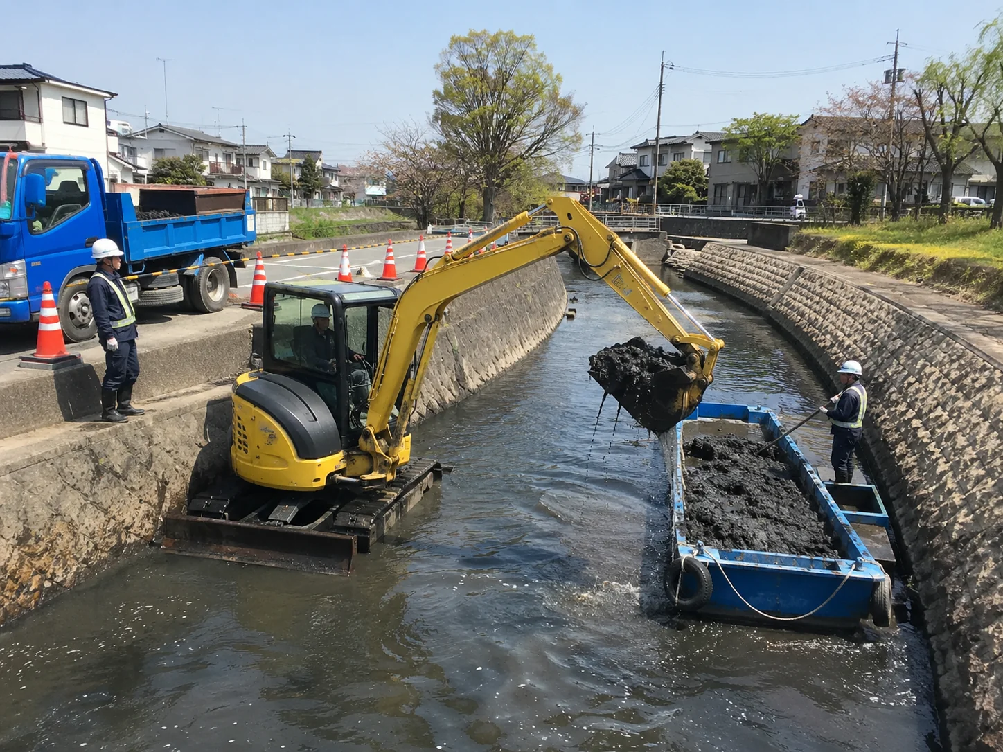 しゅんせつ工事